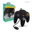 Controller For N64 (Black) Video Games Hyperkin