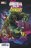 Godzilla Vs Avengers #01 Bardin Var Comics - Back Issues Marvel Comics