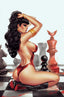 Vampirella (2025) #04 1:15 Chatzoudis Var Comics - Back Issues Dynamite Entertainment