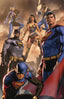 DF JUSTICE LEAGUE UNLIMITED #7 SUPERSMASH-UP VAR WAID SGN #C CVR A Comics Dynamite Entertainment