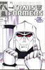 DF IMAGE CVR ART SGN AND REMARK TRANSFORMERS HOMAGE TORRES SKE # Comics Dynamite Entertainment