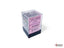 Dice - Chessex 12mm d6 Opaque Black/pink (36) Gaming Chessex Manufacturing