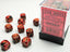 Dice - Chessex 12mm d6 Gemini Black-Red/Gold (36) Gaming Chessex Manufacturing