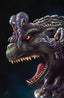 Godzilla Here There Be Aliens #02 1:25 Pe Var Comics - Back Issues IDW