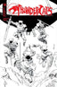 ThunderCats (2024) #18 1:10 Shalvey "Line Art" Var Comics - Back Issues Dynamite Entertainment