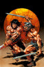 Conan The Barbarian (2023) #22 Panosian "Virgin" Var Comics - Back Issues Titan Comics