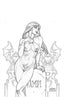 Vampirella Armageddon #02 1:15 Linsner "Line Art" Var Comics - Back Issues Dynamite Entertainment