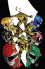 Mighty Morphin Power Rangers Teenage Mutant Ninja Turtles III #01 Dan Mora "Unlockable" Var Comics - Back Issues Boom! Entertainment