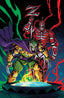 Mighty Morphin Power Rangers Teenage Mutant Ninja Turtles III #02 1:200 Dialynas Var Comics Boom! Entertainment