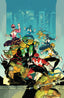 Mighty Morphin Power Rangers Teenage Mutant Ninja Turtles III #02 1:5 Daniel Nelson Var Comics Boom! Entertainment