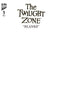 Twilight Zone (2025) #01 Blank Var Comics IDW