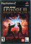 Star Wars Episode III Revenge Of The Sith Video Games Sony Computer Entertainment