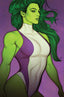 Planet She-Hulk #01 1:100 Frison Var