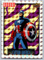 Marvel Annual 2022-23 Backscatters Gold #B02 - Captain America Non-Sports Cards Upper Deck