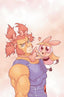 ThunderCats The Powerpuff Girls #04 1:10 Pilliu Var Comics - Back Issues Dynamite Entertainment