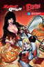 Harley Quinn X Elvira #01 1:10 Hardin "Foil" Var Comics Dynamite Entertainment
