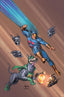 Blue Falcon and Dynomutt #03 1:10 Linsner Var