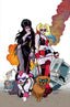 Harley Quinn X Elvira #02 Amanda Conner "Metal Premium" Var