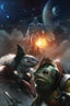 Space Ghost (2025) #05 Francesco Mattina "Metal Premium" Var Comics - Back Issues Dynamite Entertainment