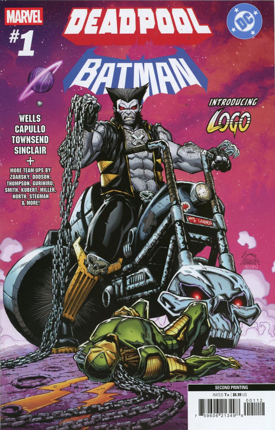 Deadpool Dc Marvel DC Deadpool Batman #01 2nd Ptg – I Want More Comics & Games