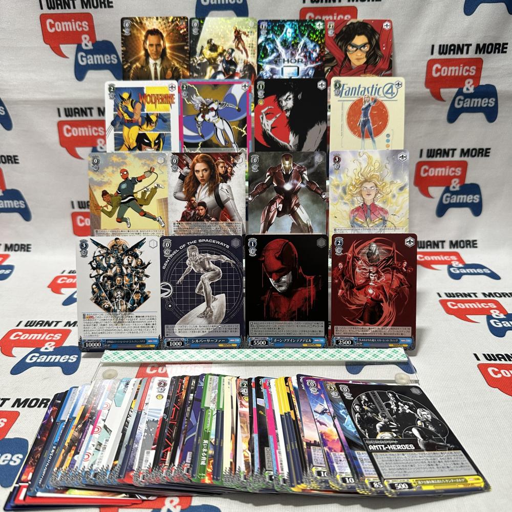 Weiss Schwarz Marvel Vol 3 Base Complete Set (100 Cards) – I Want More Comics & Games