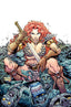 Die!namite Blood Red #03 1:10 Will Robson Var