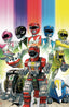 Mighty Morphin Power Rangers Zord Quest #01 Casey W Coller "Virgin Foil" Var Comics Boom! Entertainment