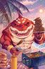 Street Sharks (2025) #04 1:10 Elizabeth Beals Var Comics IDW