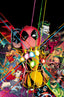 Marvel DC Deadpool Batman #01 3rd Ptg 1:25 Russell Dauterman Var Comics - Back Issues Marvel Comics