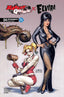 Harley Quinn X Elvira #04 Joseph Michael Linsner Var