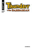 Thundarr the Barbarian #01 "Blank White" Var Comics Dynamite Entertainment