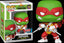Pop Mighty Morphin Power Rangers Teenage Mutant Ninja Turtles 112 Raphael 2022 Fall Convention Exclusive Limited Edition Action Figures/Funko Pop Funko