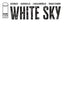 White Sky #01 "Blank" Var Comics Image Comics