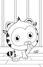 Baby Garfield #01 1:10 Agnes Garbowska Var Comics Boom! Entertainment