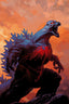 Godzilla Infinity Roar #01 2nd Ptg 1:25 Josemaria Casanovas Var Comics Marvel Comics