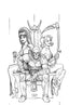 Harley Quinn X Elvira #05 1:10 Joseph Michael Linsner Var Comics Dynamite Entertainment