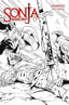 Sonja Reborn #06 Greg Land "Line Art" Var Comics Dynamite Entertainment