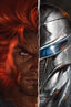 ThunderCats X Silverhawks #01 Lucio Parrillo "Limited Virgin" Var Comics Dynamite Entertainment