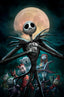 Tim Burton's The Nightmare Before Christmas The Shiver of Christmas Town #04 1:10 Alan Quah Var Comics - Back Issues Dynamite Entertainment