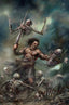 Conan the Barbarian (2023) #32 Nick Percival "Vigin" Var Books Titan Comics