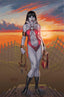 Vampirella Armageddon #12 1:10 Joseph Michael Linsner Var