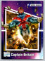 Marvel Renditions Spider-Man Marvel Universe Impel #058 Captain Britain Non-Sports Cards Upper Deck