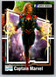 Marvel Renditions Spider-Man Marvel Universe Impel #095 Captain Marvel Non-Sports Cards Upper Deck