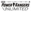 Power Rangers Unlimited #01 "Blank" Var Comics Boom! Entertainment