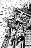 Teenage Mutant Ninja Turtles The Last Ronin Training Day #01 1:50 Kevin Eastman Var