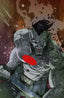 Valiant Beyond Bloodshot #06 Nathan Birr "Full Art" Var Books IDW
