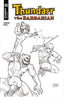 Thundarr the Barbarian #05 Joseph Michael Linsner "Line Art" Var Comics Dynamite Entertainment