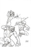 Thundarr the Barbarian #05 1:10 Joseph Michael Linsner "Line Art" Var Comics Dynamite Entertainment