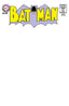 Batman (1940) #156 Facsimile Edition "Blank" Var Books DC Comics