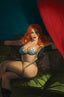 Red Sonja Noir The Plunder and the Princess #01 1:15 Leirix Var Books Dynamite Entertainment